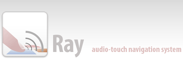 Ray audio-touch navigation system